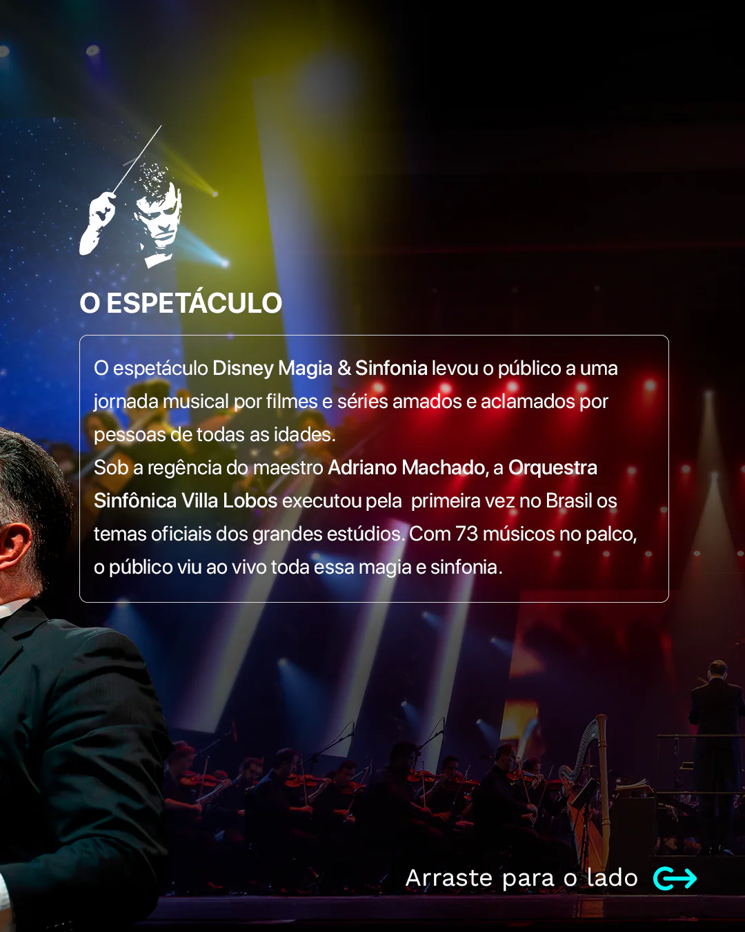 Arte 2 do carrossel Magia e Sinfonia